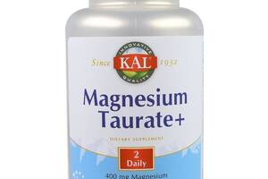 Микроэлемент Магний KAL Magnesium Taurate+ 400 mg 90 Tabs CAL-36975