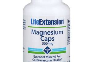 Микроэлемент Магний Life Extension Magnesium Caps 500 mg 100 Veg Caps