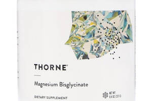 Микроэлемент Магний Thorne Research Magnesium Bisglycinate 8.4 oz 237 g /60 servings/