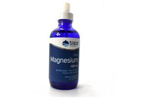 Микроэлемент Магний Trace Minerals Liquid Ionic Magnesium, 400 mg 4 fl oz 118 ml TMR-00353