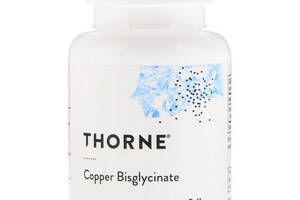 Микроэлемент Медь Thorne Research Copper Bisglycinate 60 Veg Caps