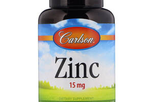 Микроэлемент Цинк Carlson Labs Zinc 15 mg 250 Tabs CAR-05312