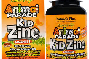 Микроэлемент Цинк Nature's Plus Animal Parade, Kid Zinc 90 Lozenges Tangerine