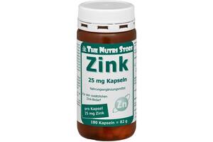 Микроэлемент Цинк The Nutri Store Zink 25 mg 180 Caps ФР-00000073