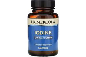Микроэлемент Йод Dr. Mercola MCL-01614 Iodine 1,5 mg 30 Caps