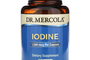 Микроэлемент Йод Dr. Mercola MCL-01614 Iodine 1,5 mg 30 Caps