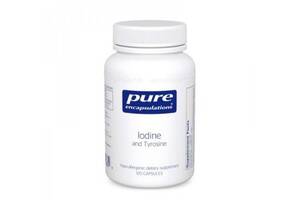 Микроэлемент Йод Pure Encapsulations Iodine & Tyrosine 120 Caps PE-00384