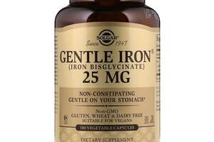 Микроэлемент Железо Solgar Gentle Iron 25 mg 180 Veg Caps