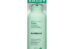 Мицеллярный шампунь для жирной кожи головы Dr.FORHAIR Phyto Fresh 300 мл