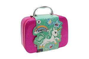 Набор детской косметики Princess Unicorn Bambi B160(Pink) в саквояже