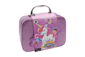 Набор детской косметики Princess Unicorn Bambi B160(Violet) в саквояже