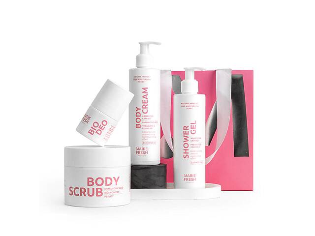 Набор для тела All Your Body Needs Marie Fresh cosmetics 850 мл