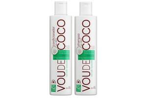 Набор для восстановления волос Griffus Kit Shampoo + Condicionador Vou De Coco Griffus 420+420 ml (42899)