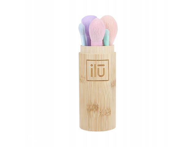 Набор кистей для макіяжа Ilu Mu Brush 5Pcs+Bamboo Tube Set 5шт (5903018920337)