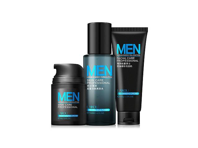 Набор мужской косметики для ухода Laikou Men Skin Care 3 в 1