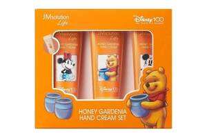 Набор питательных кремов для рук JMsolution Life Honey Gardenia Honey Hand Cream Set Disney 100 3х50 мл