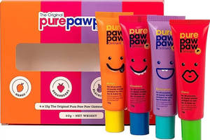 Набор восстанавливающих бальзамов для губ Pure Paw Paw Four Pack 15g 4 шт