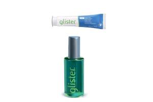 Набор Зубная паста в дорожной упаковке Glister 50 мл + Концентрированная жидкость для полоскания полости рта 50 мл