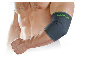 Налокотник MadMax MFA-293 Zahoprene Elbow Support Dark Grey/Green (1шт.) S