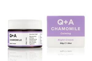 Ночной крем на основе ромашки Q+A Chamomile Night Cream 50г
