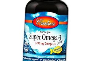 Norwegian Super Omega-3 Carlson Labs 180гелкапс (67353016)