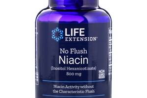 Ниацин Life Extension No Flush Niacin 800 mg 100 Caps LEX-37310