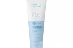 Очищающая пенка для умывания Super Aqua Ultra Hyalron Cleansing Foam Missha 200 мл