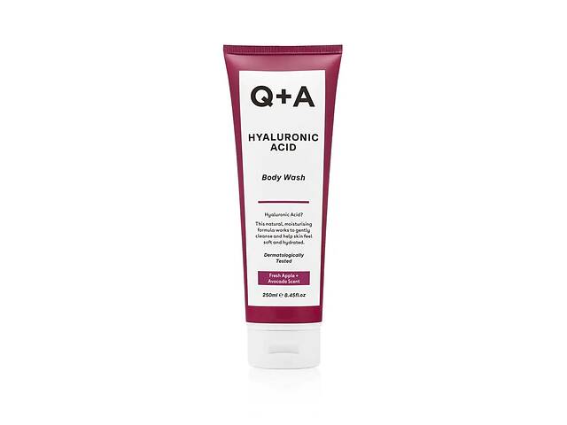 Очищающий гель для тела с гиалуроновой кислотой Q+A Hyaluronic Acid Body Wash 250 мл