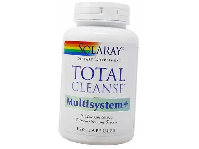Очистка организма Total Cleanse Multisystem+ Solaray 120капс (71411043)
