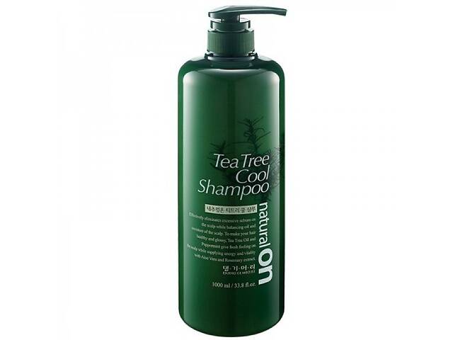 Охлаждающий шампунь на основе чайного дерева Daeng Gi Meo RI Naturalon Tea Tree Cool Shampoo 1000 мл