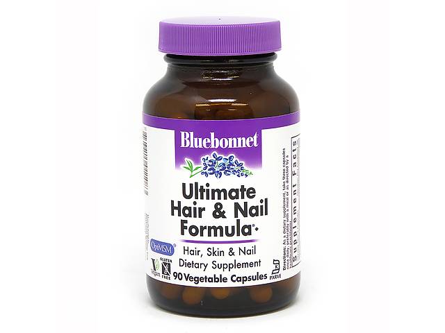 Окончательная формула для волос и ногтей Bluebonnet Nutrition 90 гелевых капсул