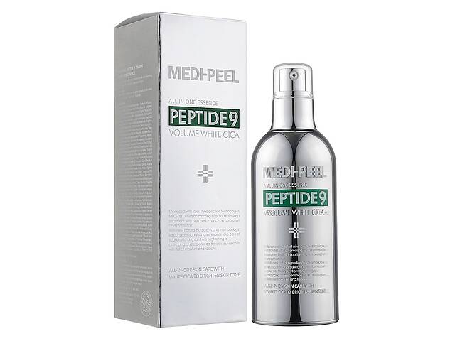 Осветляющая кислородная эссенция с центеллой Medi-Peel Peptide 9 Volume White Cica Essence 100 мл