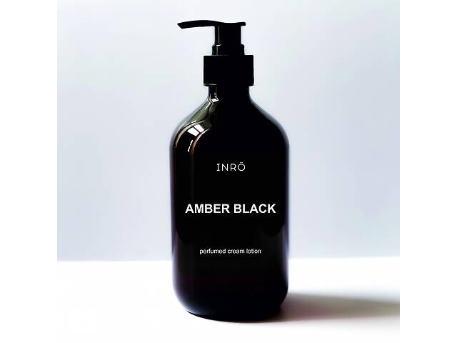 Парфюмированный крем лосьон INRO Amber Black 500 мл