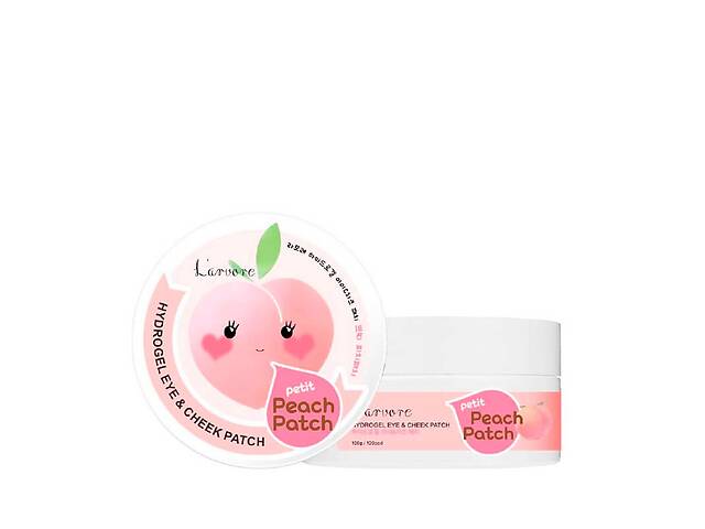 Патчи под глаза L'arvore Eye & Cheek Petit Peach Patch (LI10190)