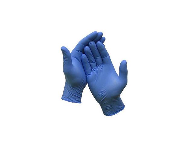 Рукавички нітрилові неопудрені Peha-soft S 200 шт Синій (MR56851)
