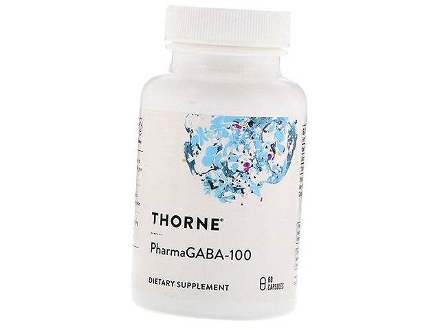 PharmaGABA-100 Thorne Research 60капс (72357020)