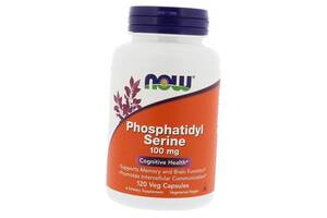 Phosphatidyl Serine 100 Now Foods 120вегкапс (72128024)