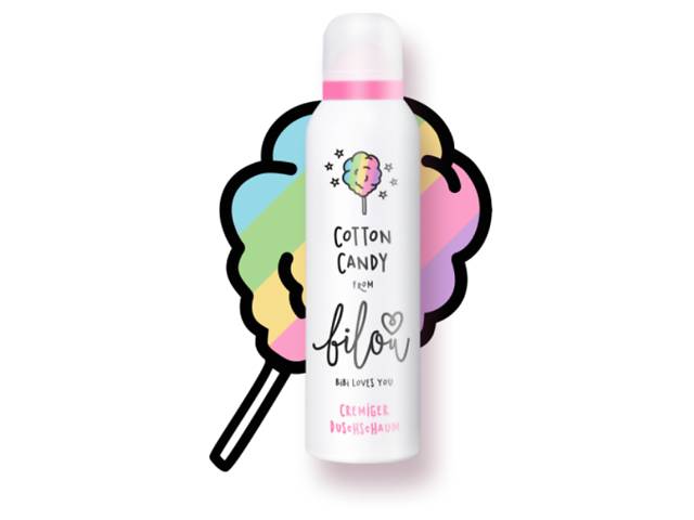 Пінка для душу Bilou Cotton Candy 200 мл ,сладкая вата ,оригинал