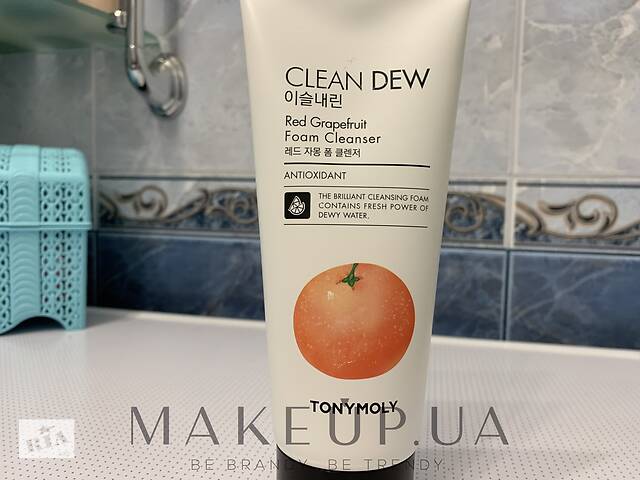 Пінка для вмивання, грейпфрут Tony Moly Clean Dew Foam Cleanser