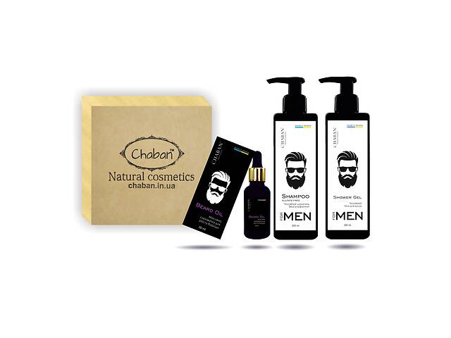 Подарочный набор Chaban Natural Cosmetics Beauty Box Chaban For Men №28