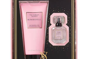 Подарочный набор духов и лосьон Bombshell mini Fragrance Duo Victoria's Secret 100 мл 7 мл
