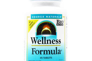 Поддержка иммунитета Source Naturals Wellness Formula 45 таблеток (SN0021)