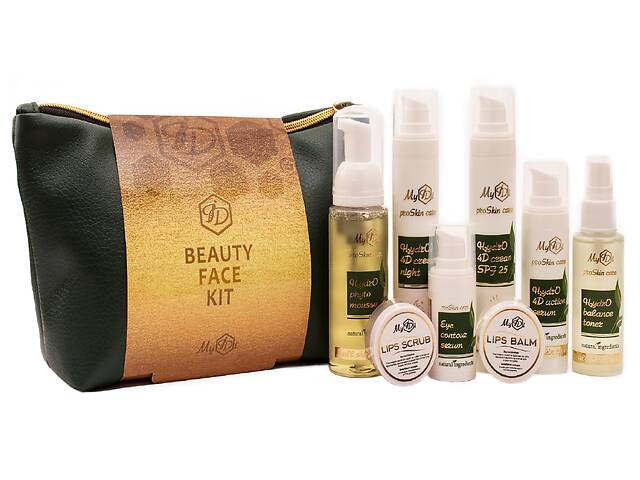 Полноценный набор ежедневного ухода для возрастной кожи MyIDi Beauty Age-off Kit 300 мл 8 шт