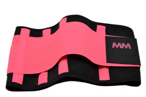 Пояс компрессионный MadMax MFA-277 Slimming belt M Black/neon pink