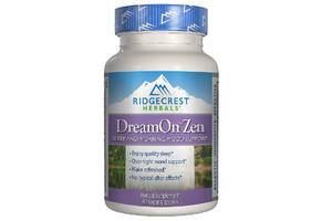 Природный Комплекс для Здорового Сна, DreamOn Zen, RidgeCrest Herbals, 60 вегетарианских капсул