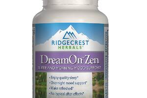 Природный Комплекс для Здорового Сна, DreamOn Zen, RidgeCrest Herbals, 60 вегетарианских капсул