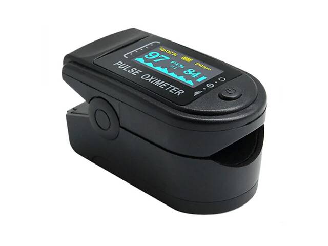 Пульсоксиметр LK-88 Цветной OLED дисплей - Чёрный