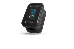 Пульсоксиметр на палец OYK-81C для изменения пульса и сатурации крови Pulse Oximeter Black (MAS40391)