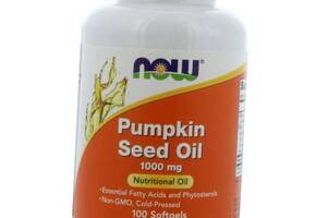 Pumpkin Seed Oil 1000 Now Foods 100гелкапс (71128007)