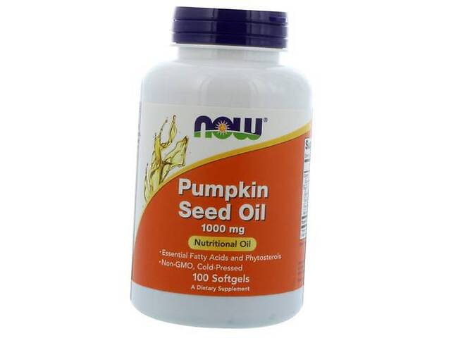 Pumpkin Seed Oil 1000 Now Foods 100гелкапс (71128007)